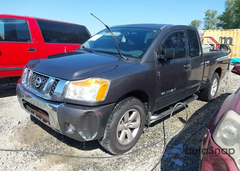2010 Nissan Titan Se из США, поврежденный, VIN 1N6BA0CA2AN313711